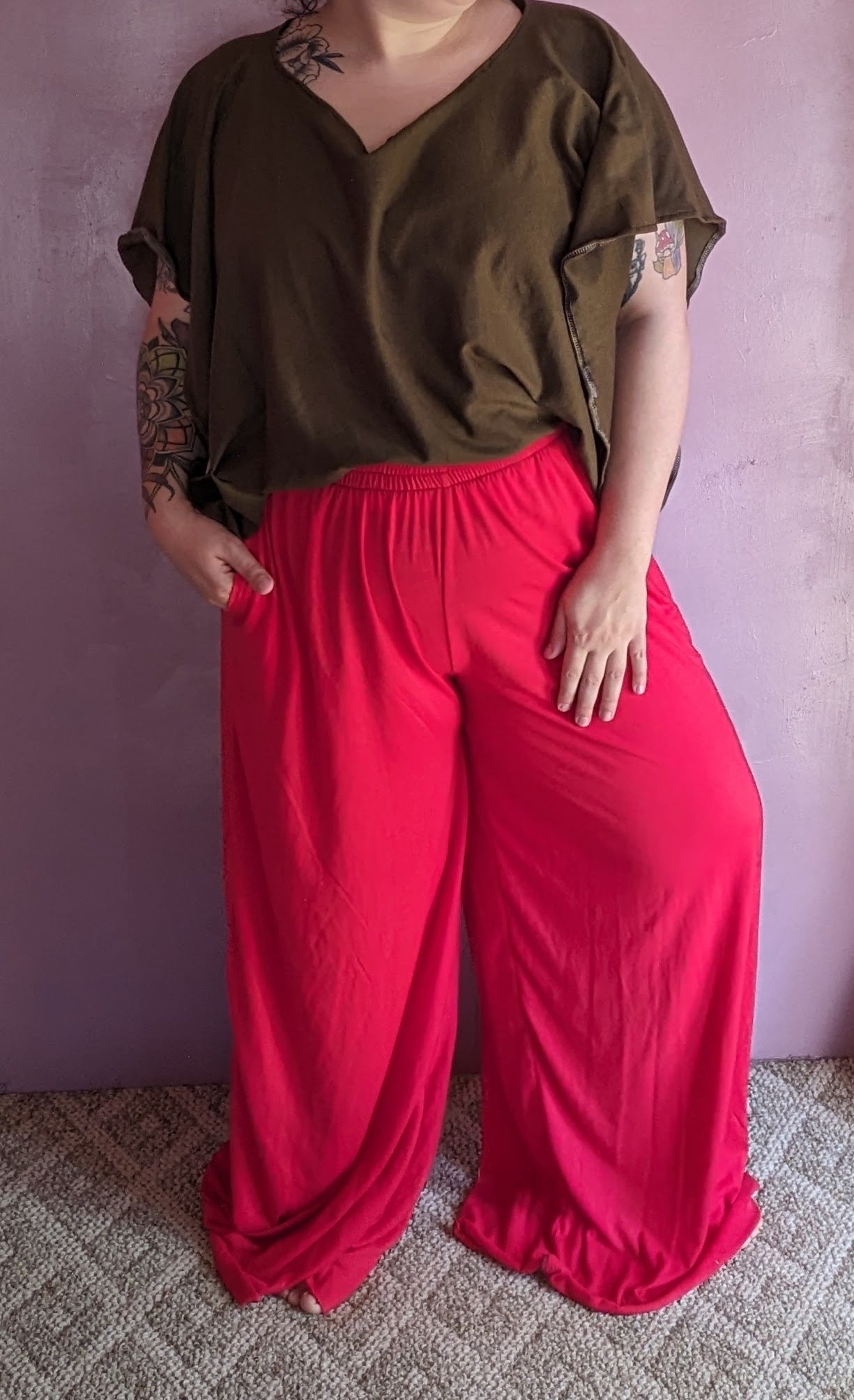 Perfect Pant - Red Bamboo