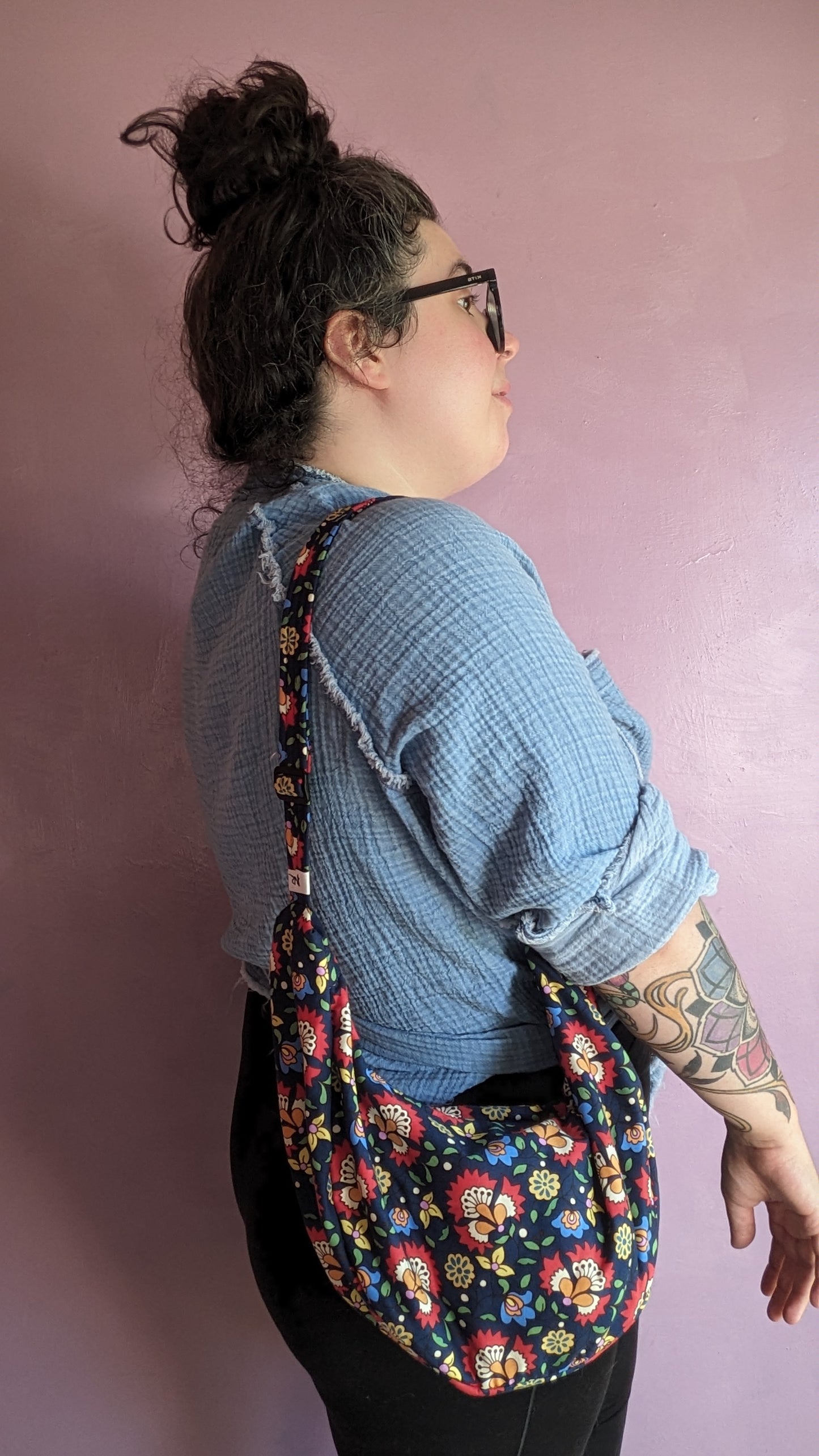 Retro Crescent Bag