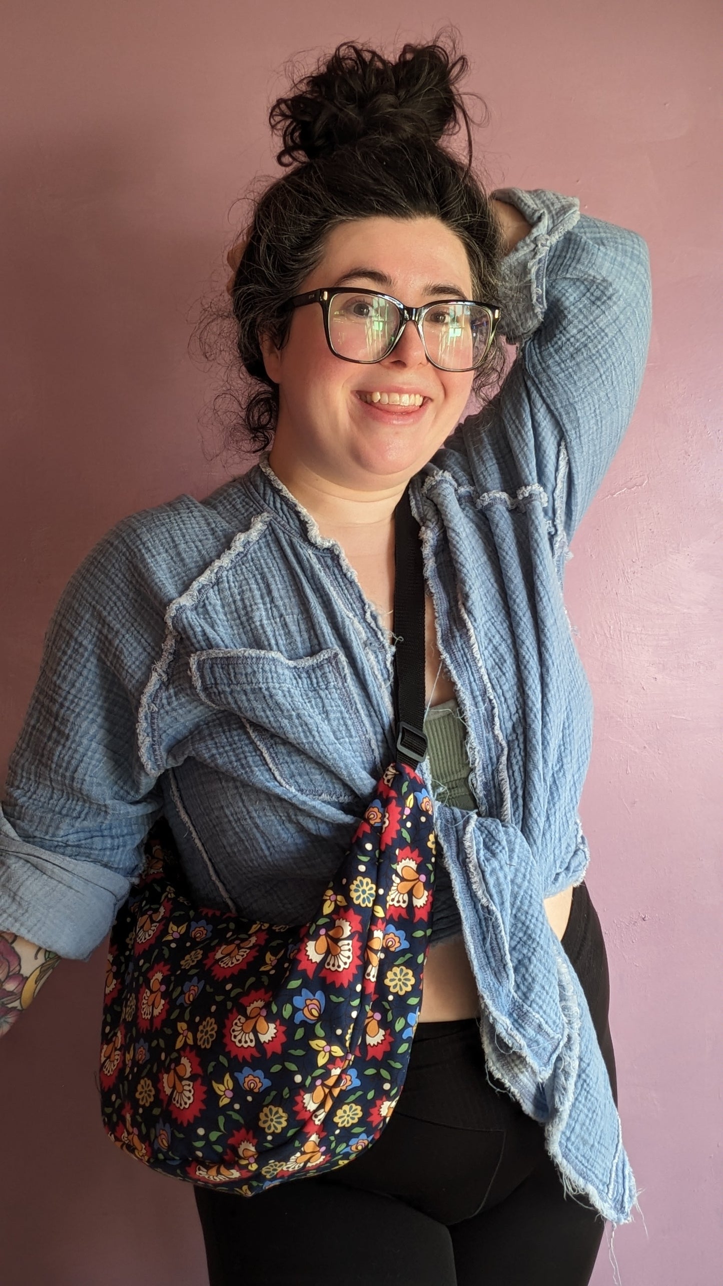 Retro Crescent Bag