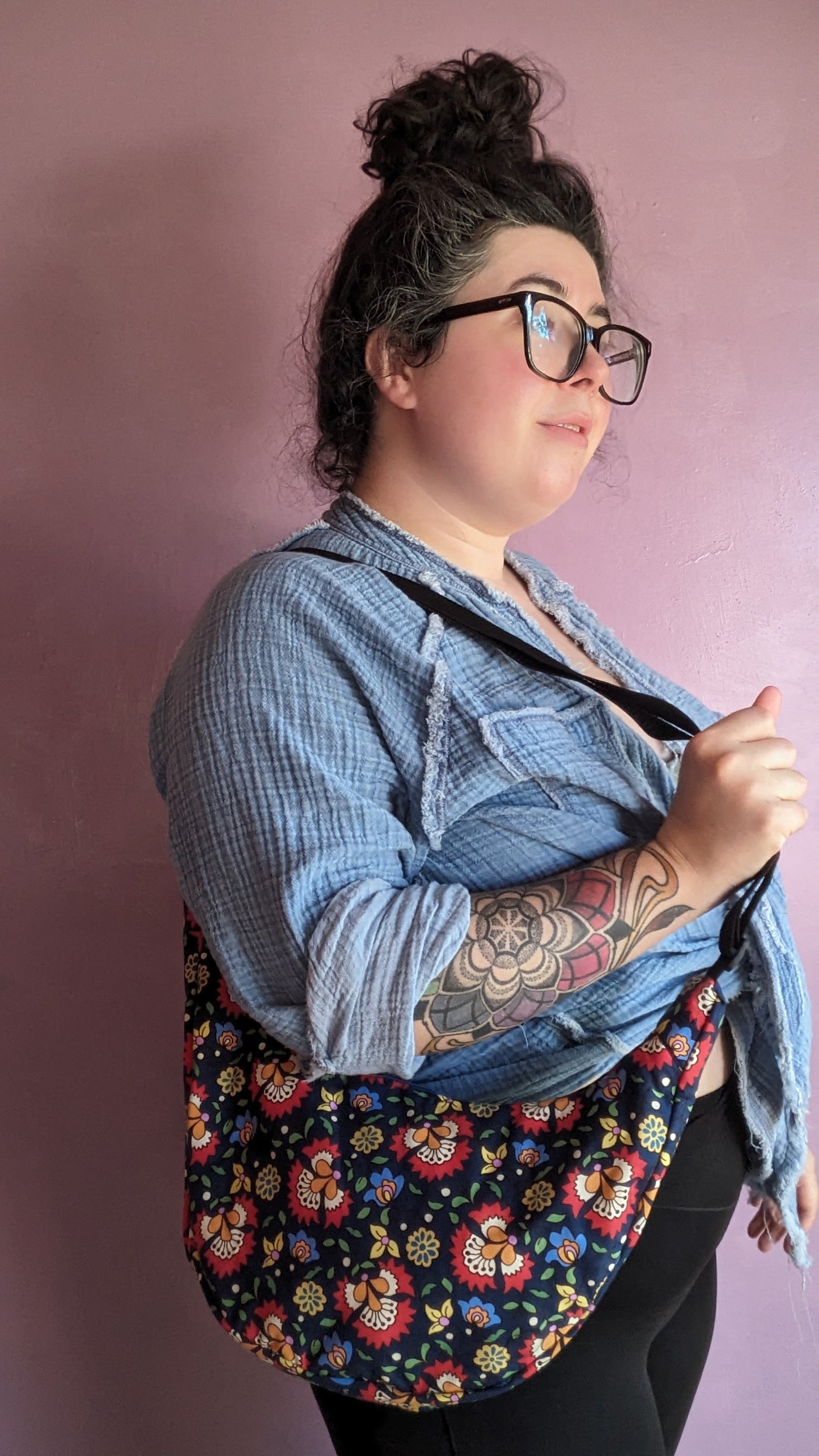 Retro Crescent Bag