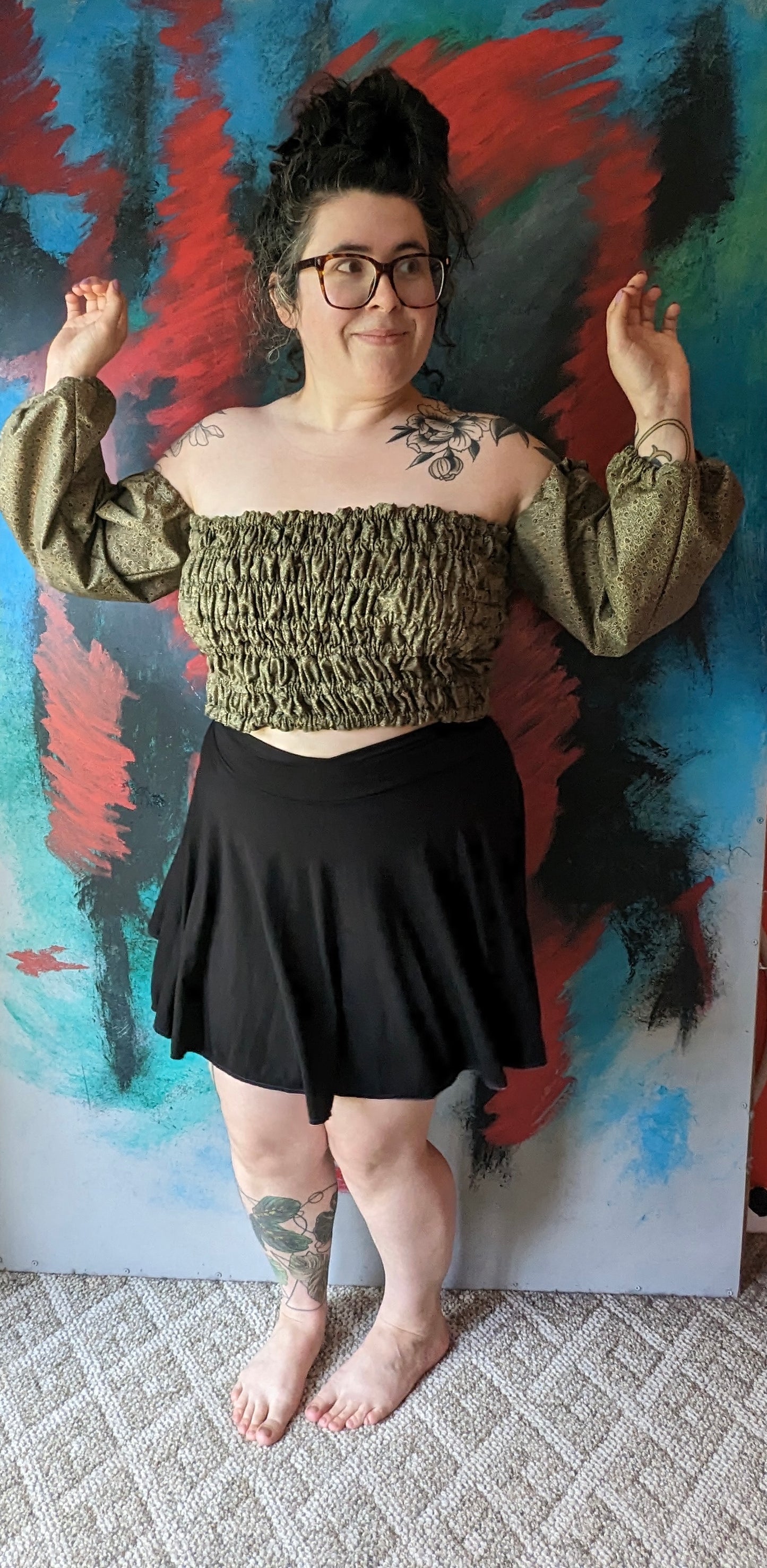 Shirred Top