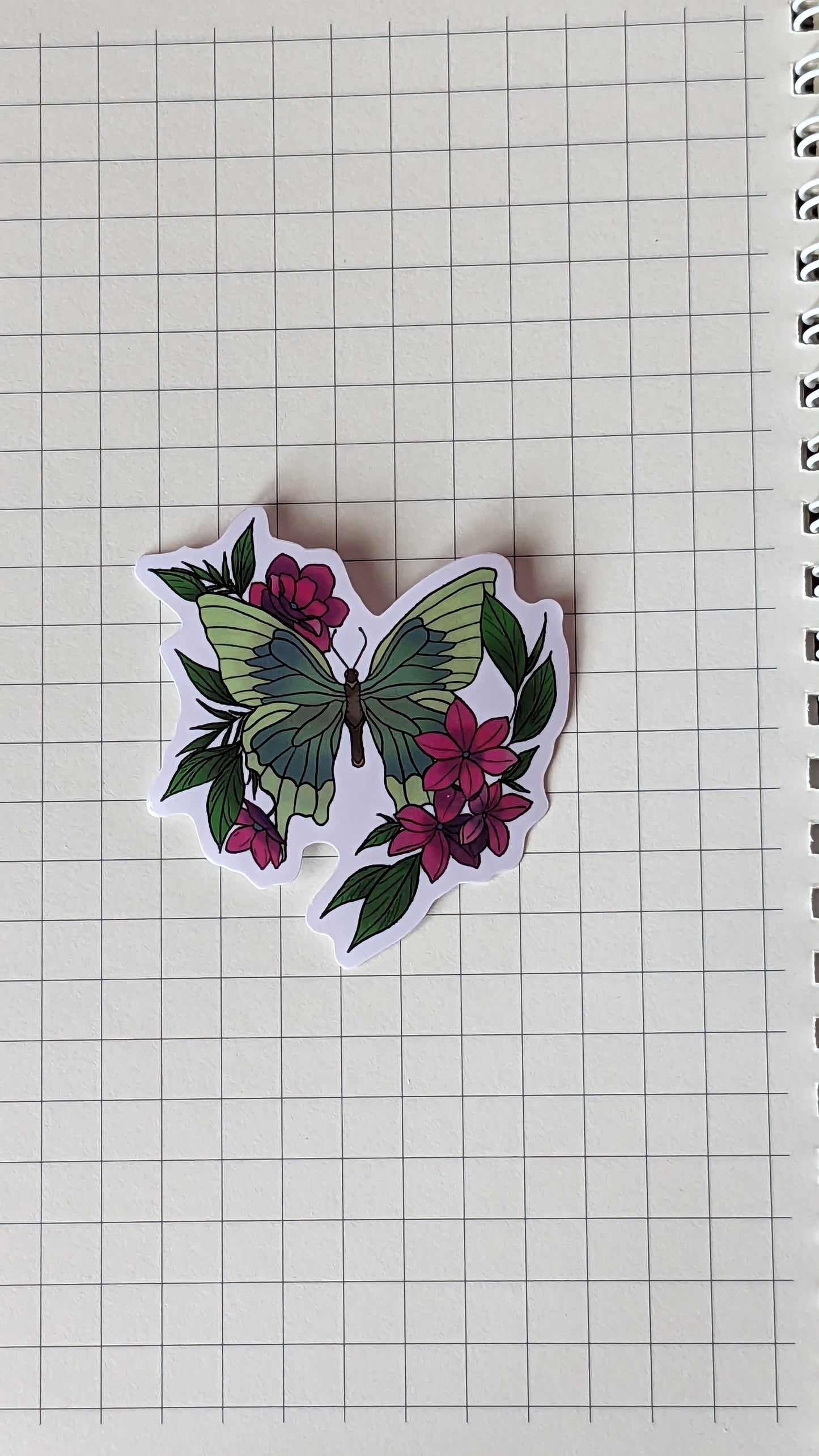 Butterfly Sticker