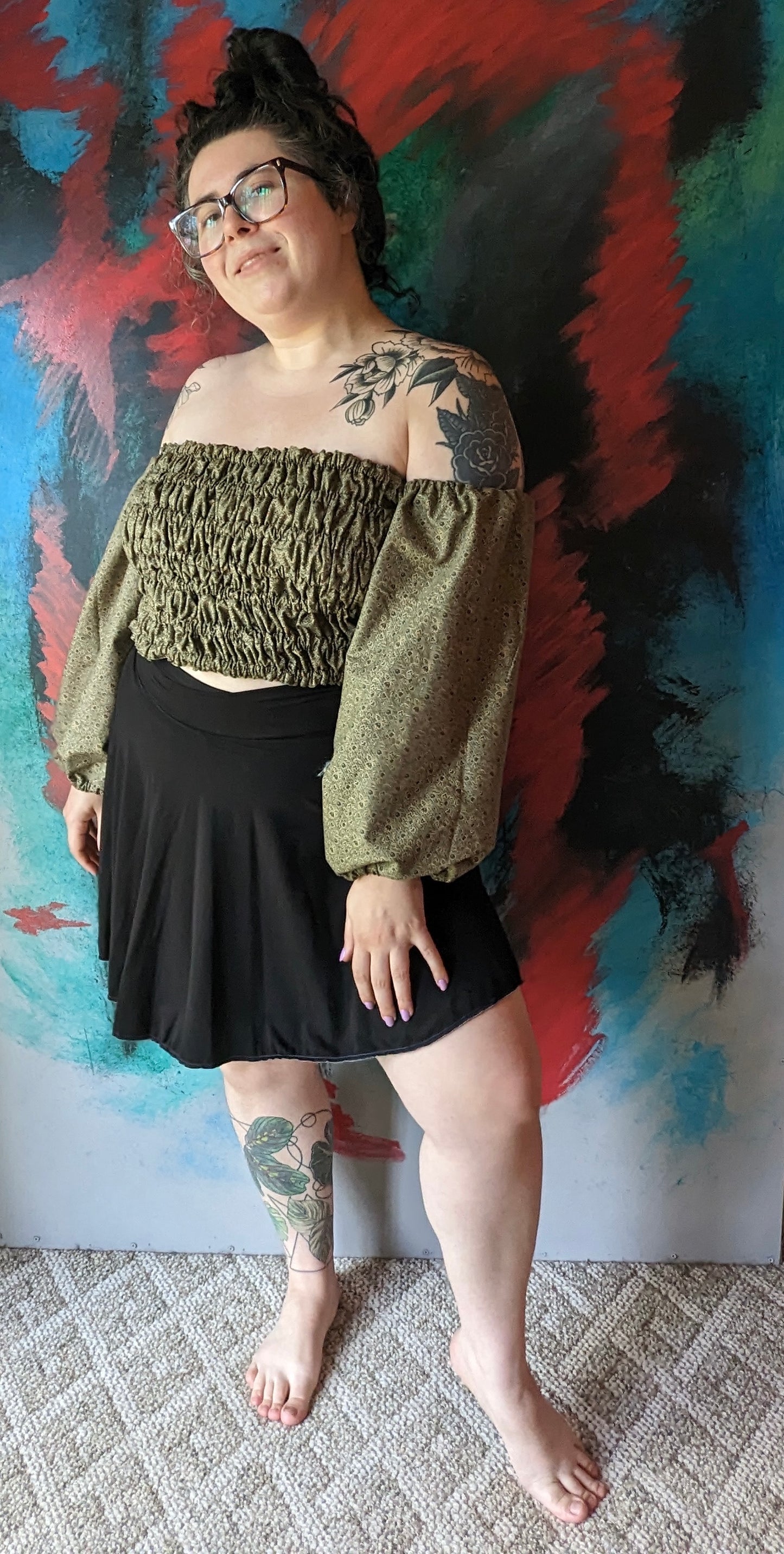 Shirred Top
