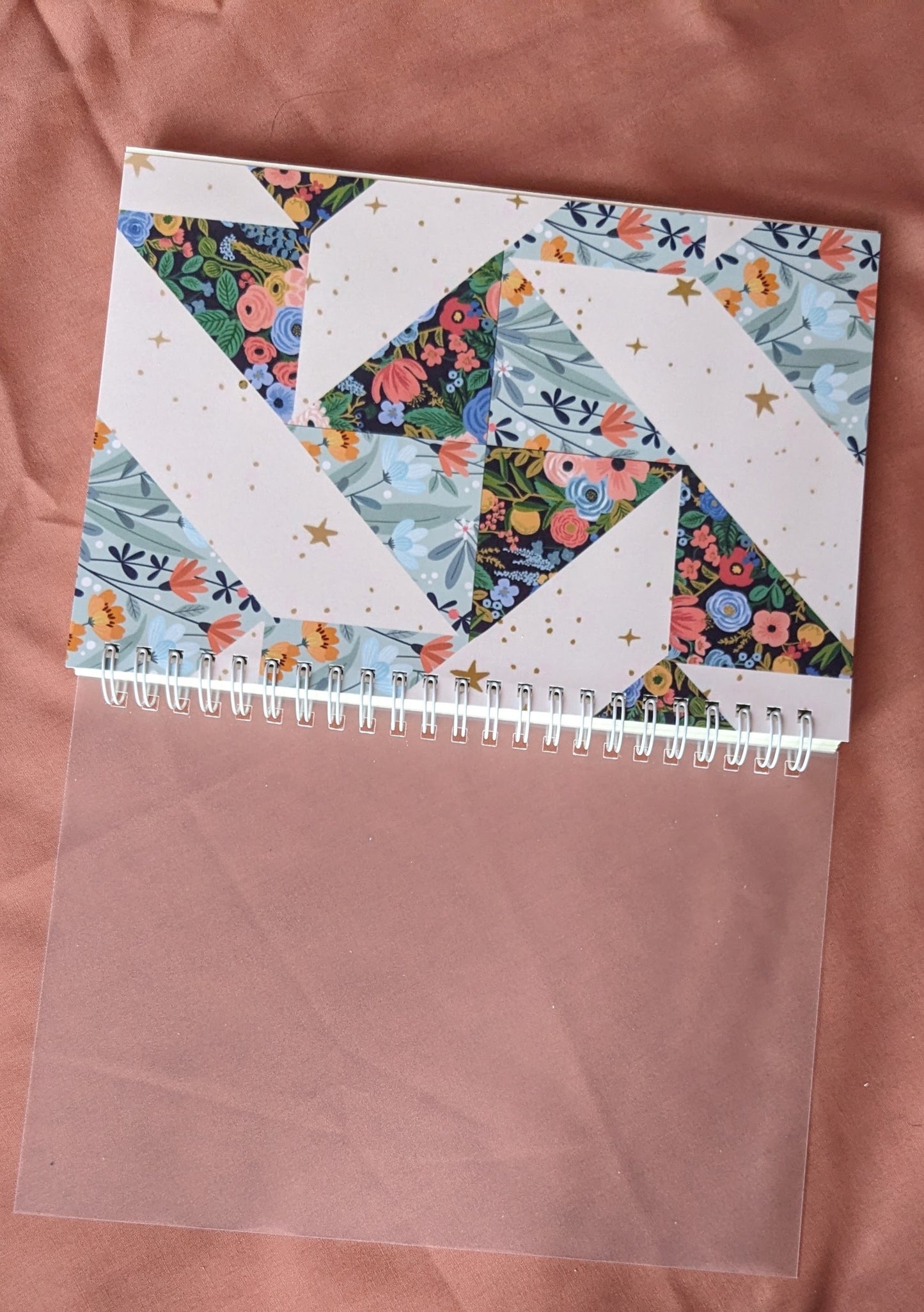 Flower Quilt Notebook