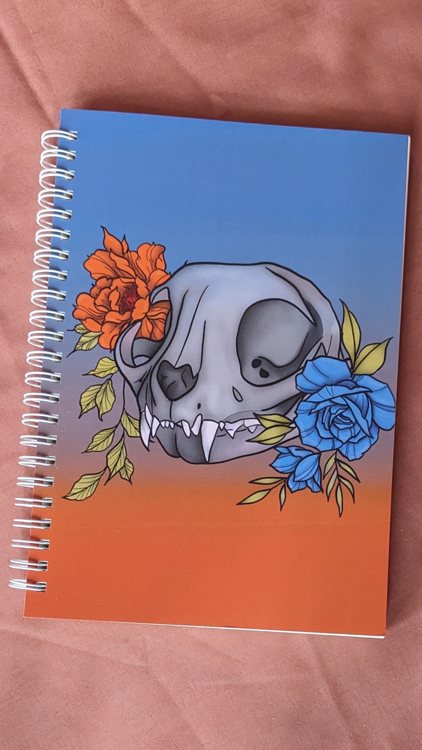 Cat Skull Notebook