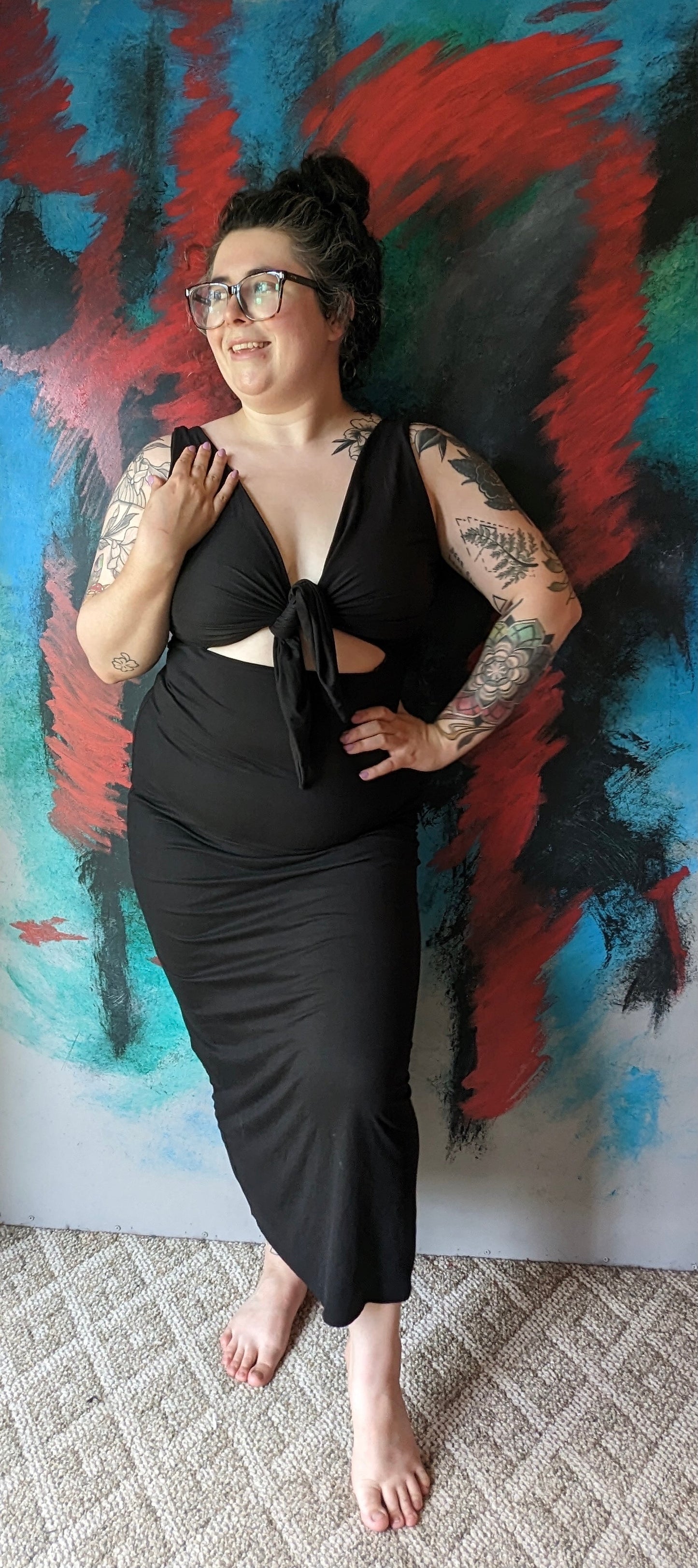 Made to Order Bamboo Fauna Bodycon