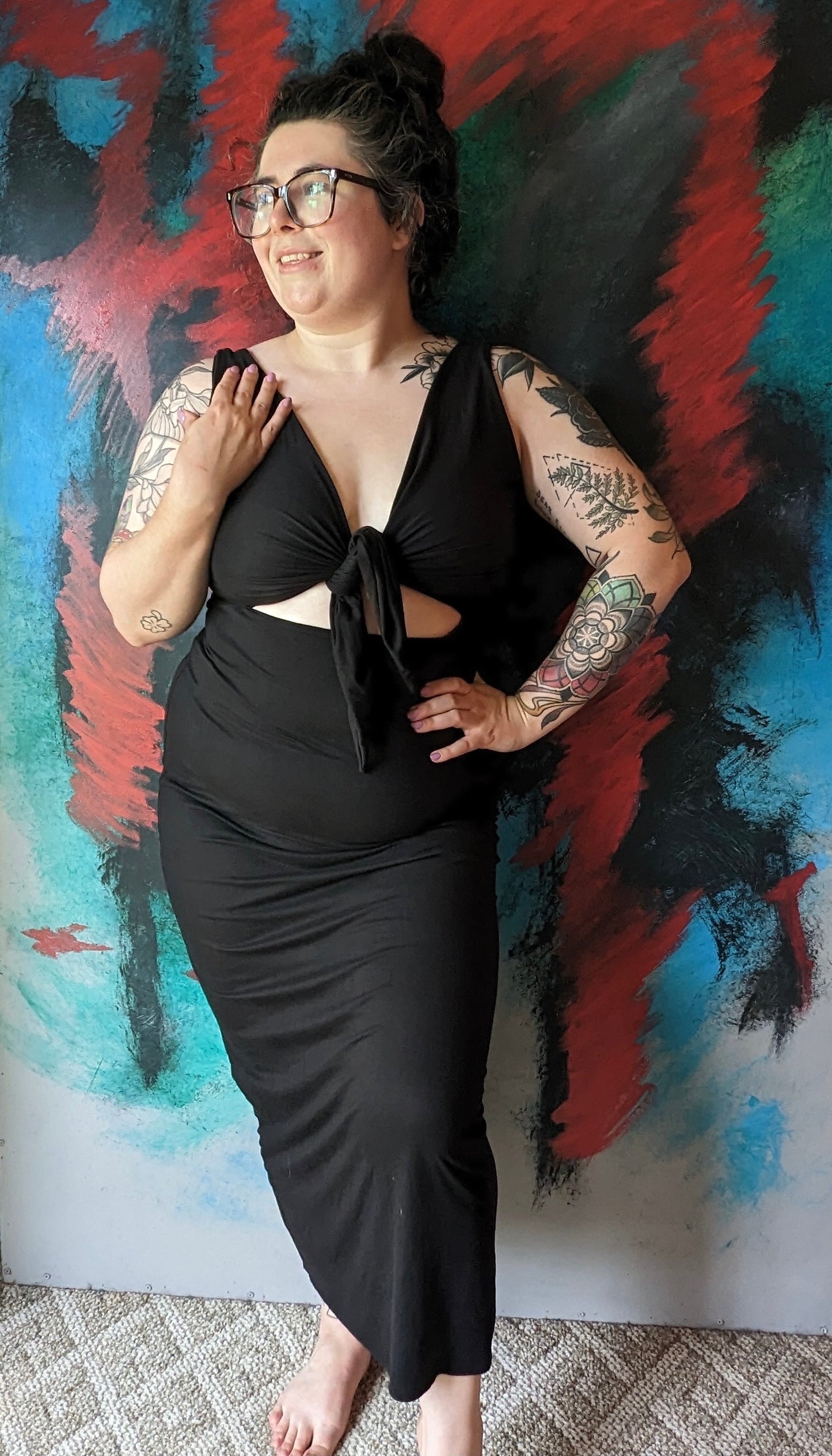 Made to Order Bamboo Fauna Bodycon