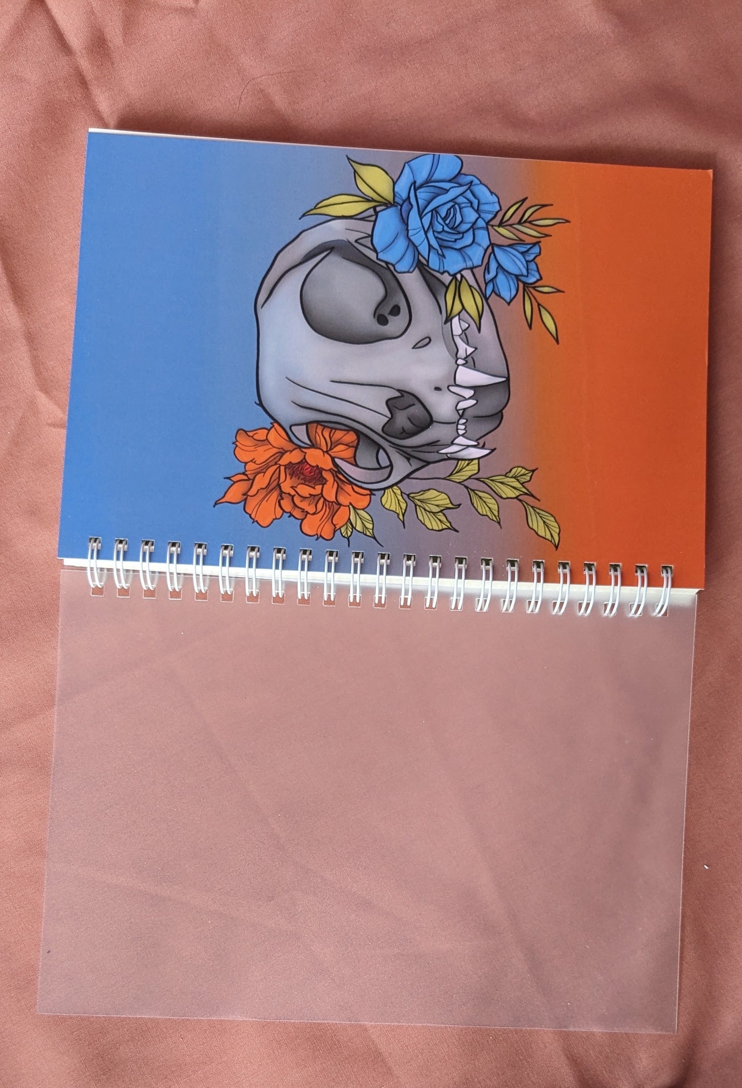 Cat Skull Notebook