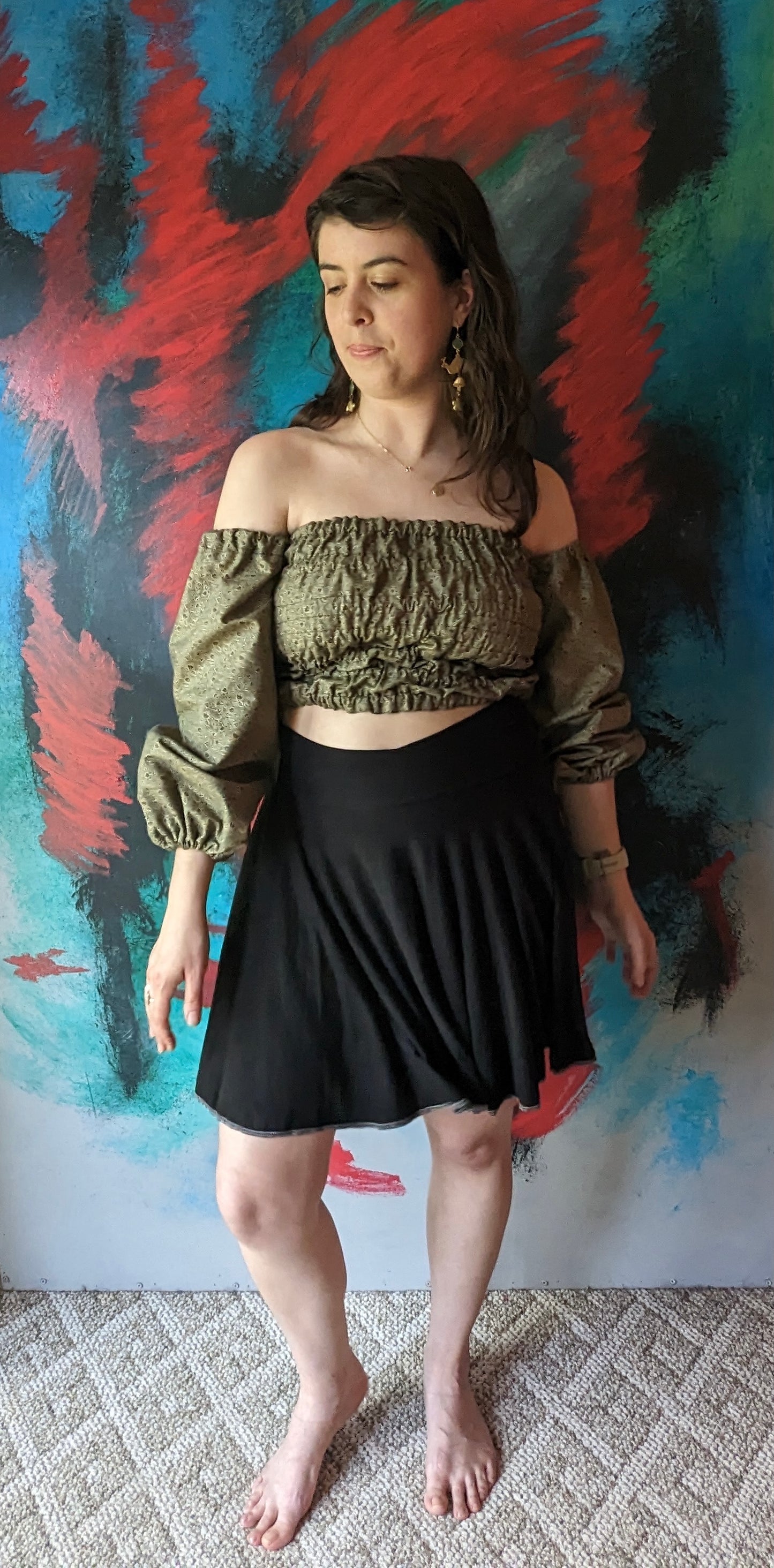 Shirred Top