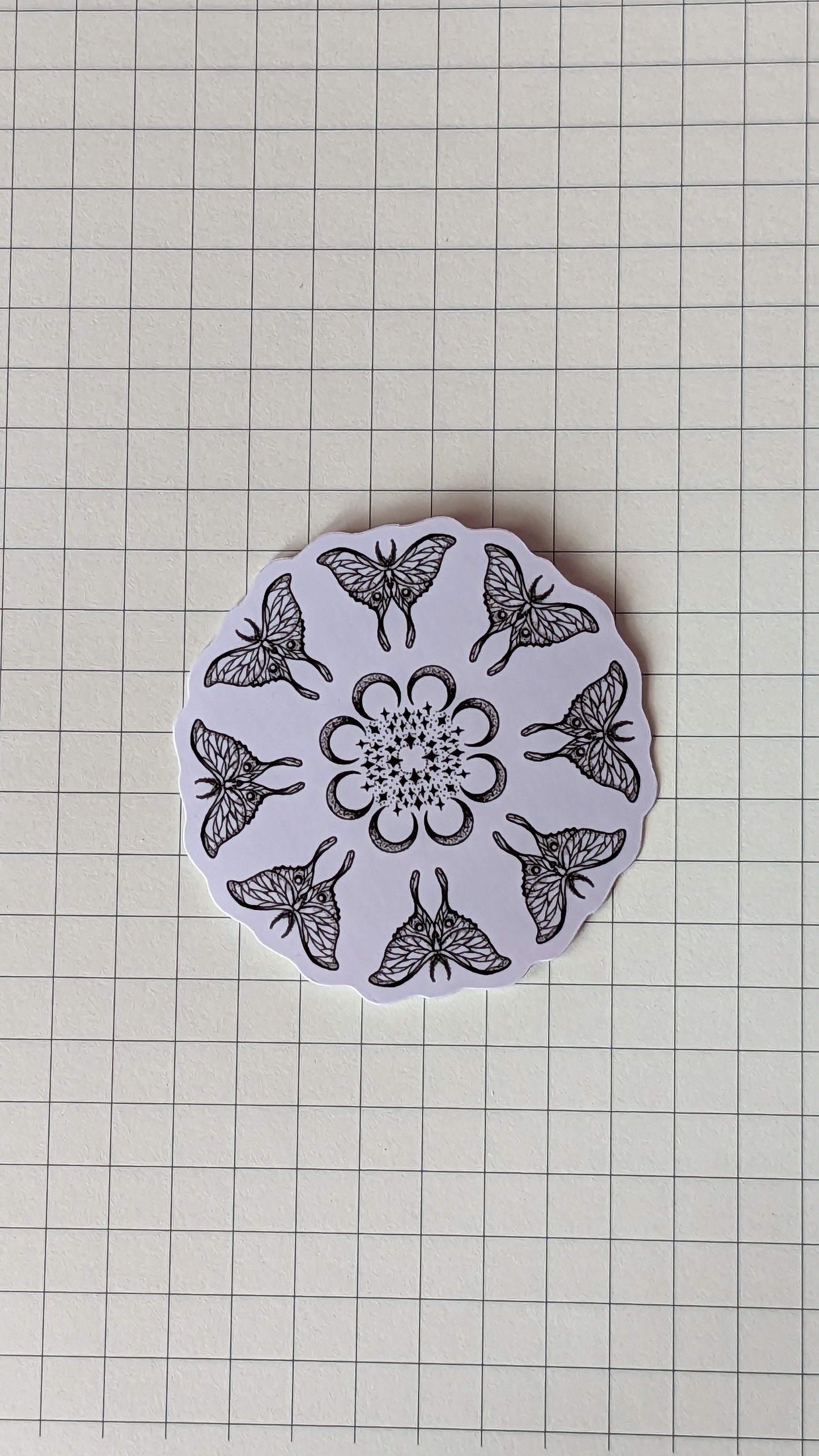 Lunar Phase Sticker