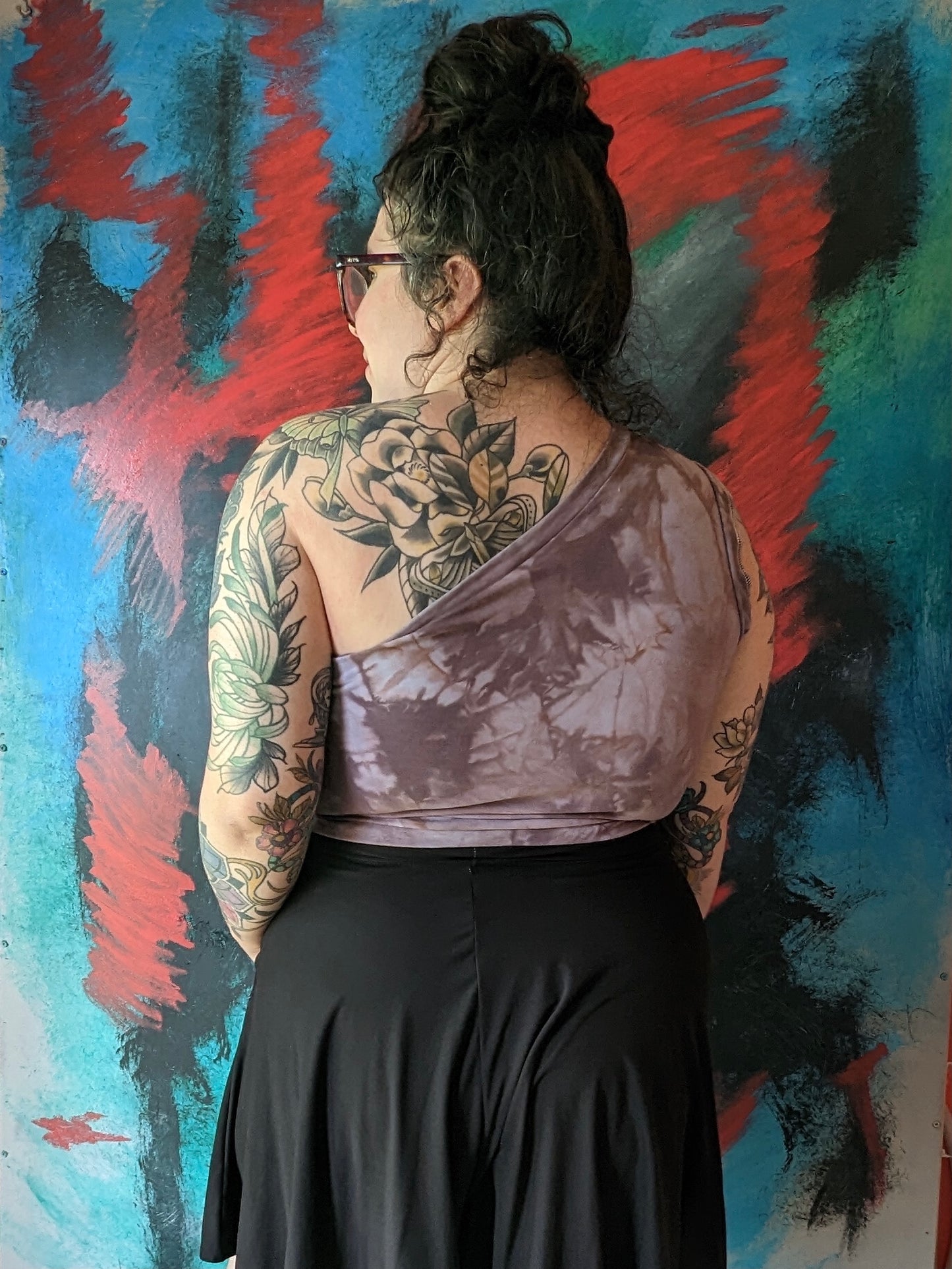 One Shoulder Crop