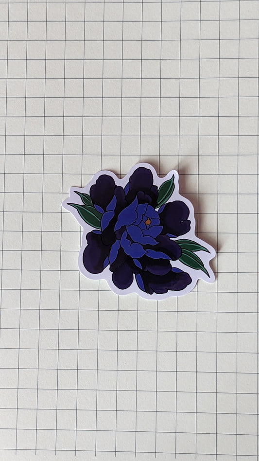 Traditional Flower V1. Sticker