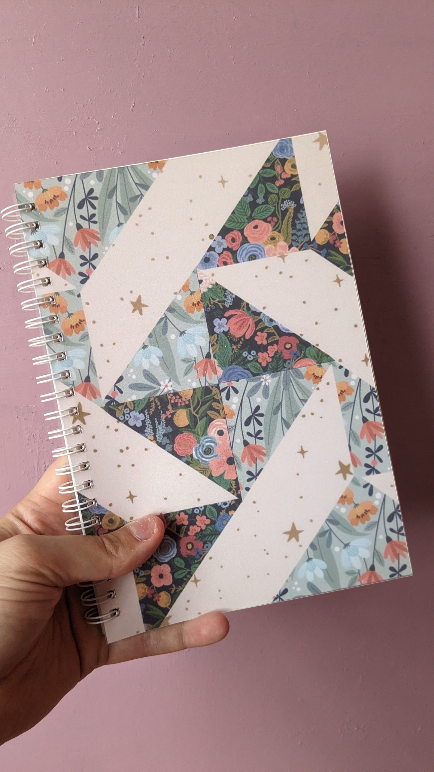 Flower Quilt Notebook