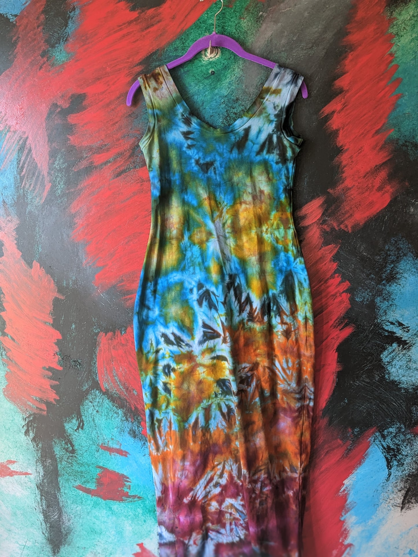 Cotton Bodycon Maxi Dress