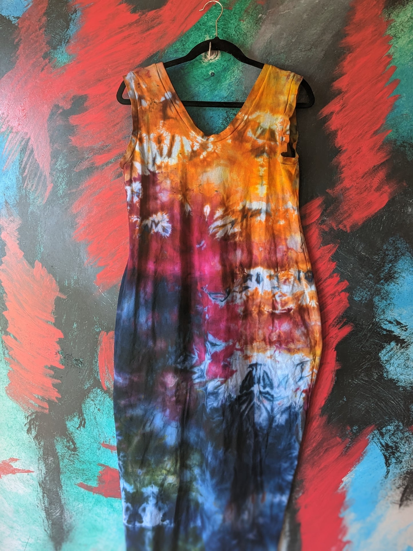 Cotton Bodycon Maxi Dress