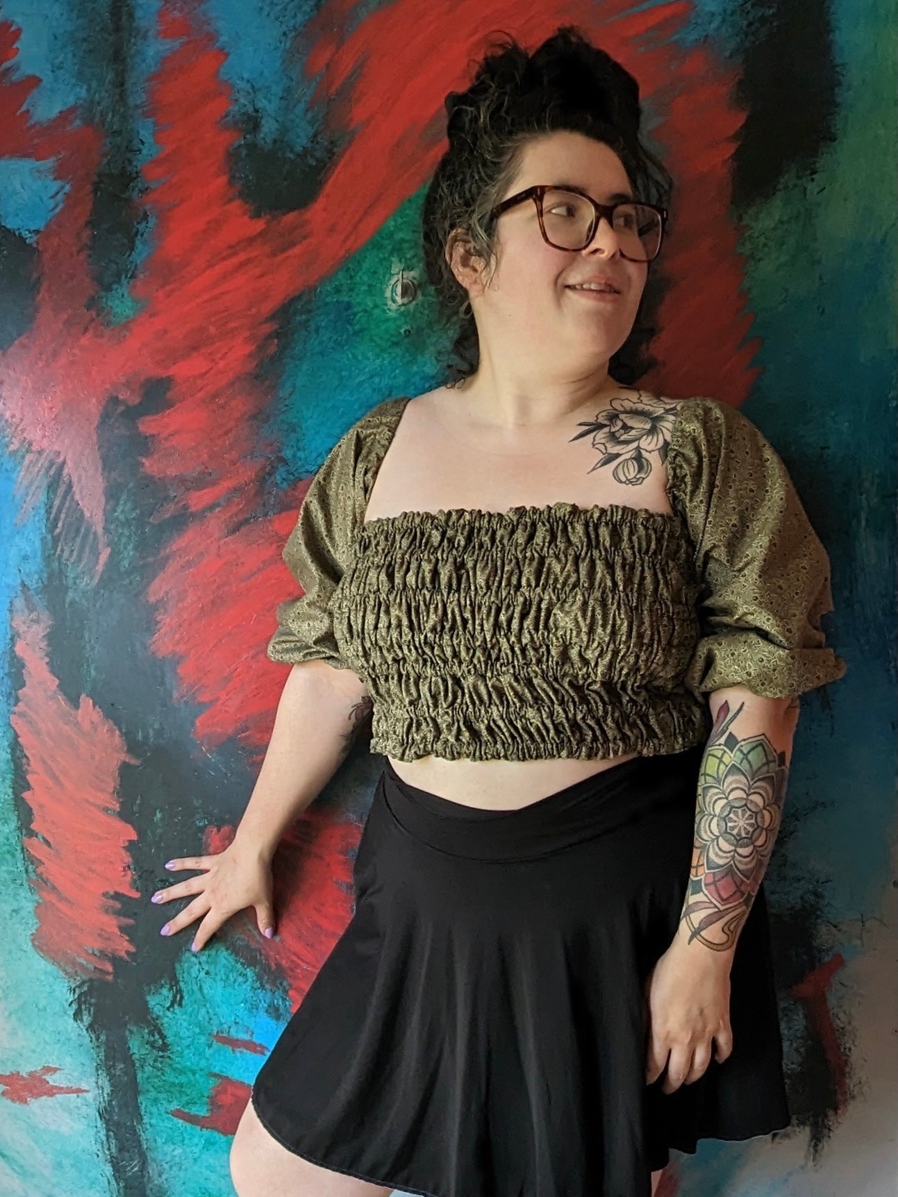 Shirred Top