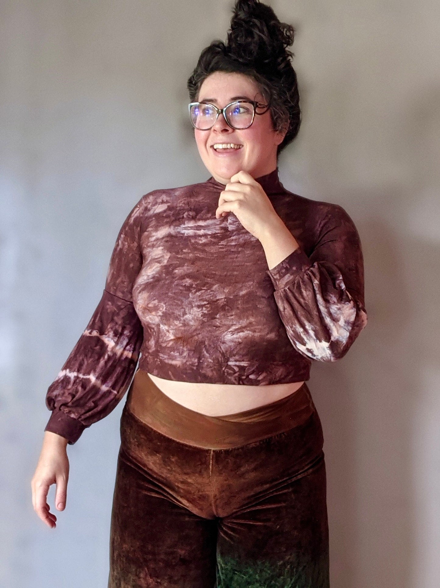 Druid Cropped Top (Size L)