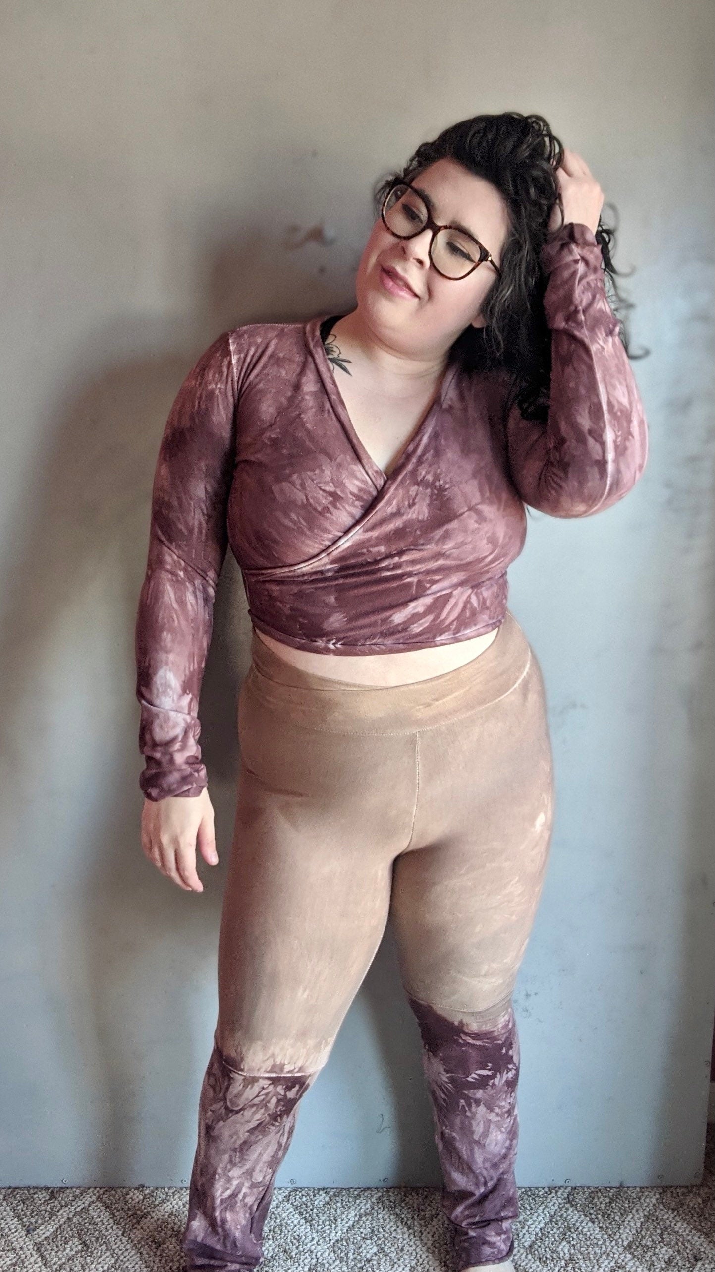 High Waisted Boot Cut Leggings