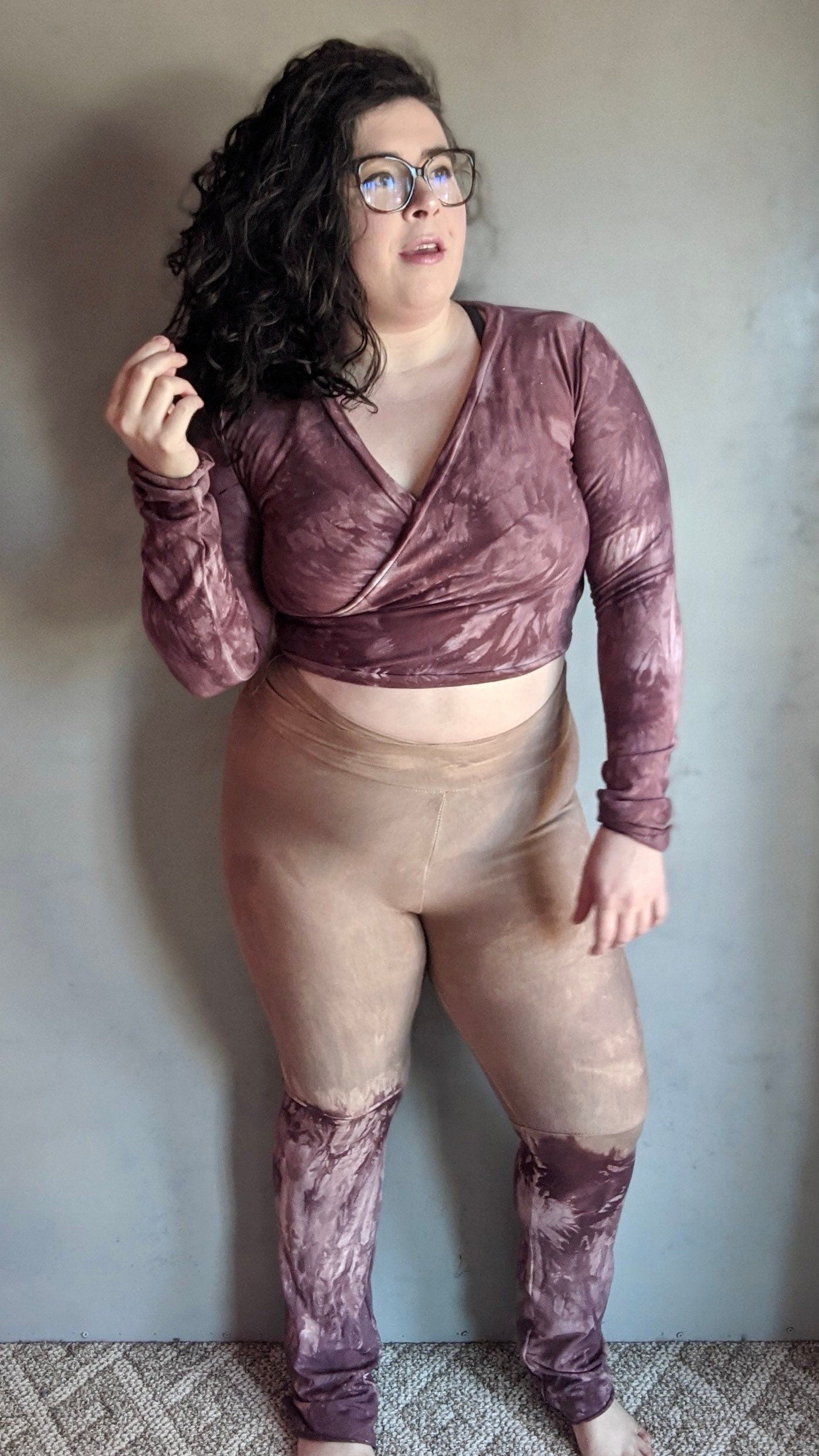 High Waisted Boot Cut Leggings