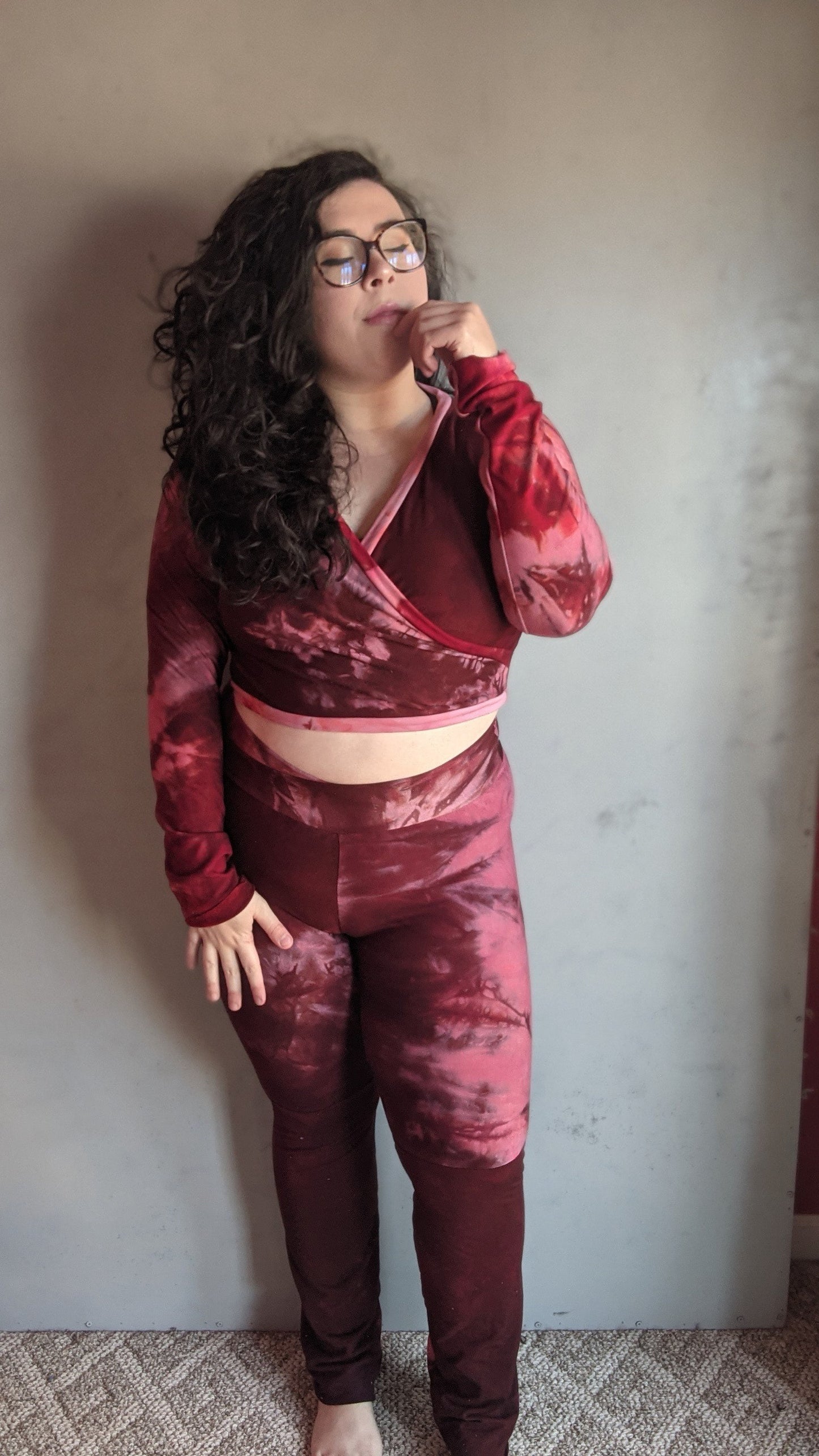 High Waisted Boot Cut Leggings (Size XL )