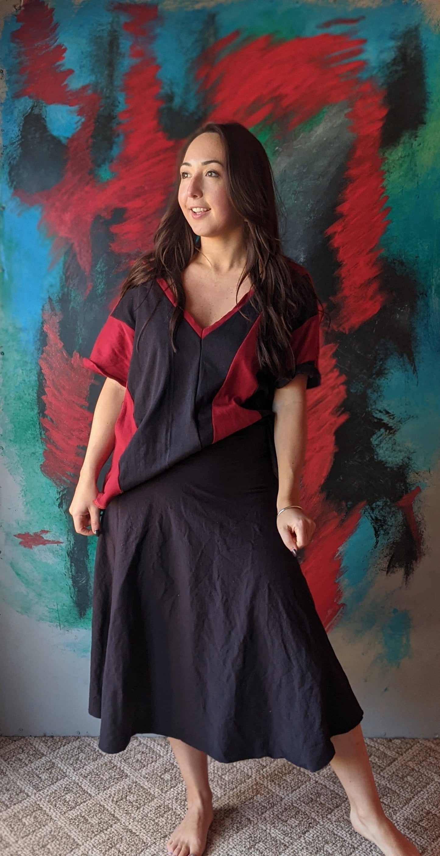 Patchwork Oversized T