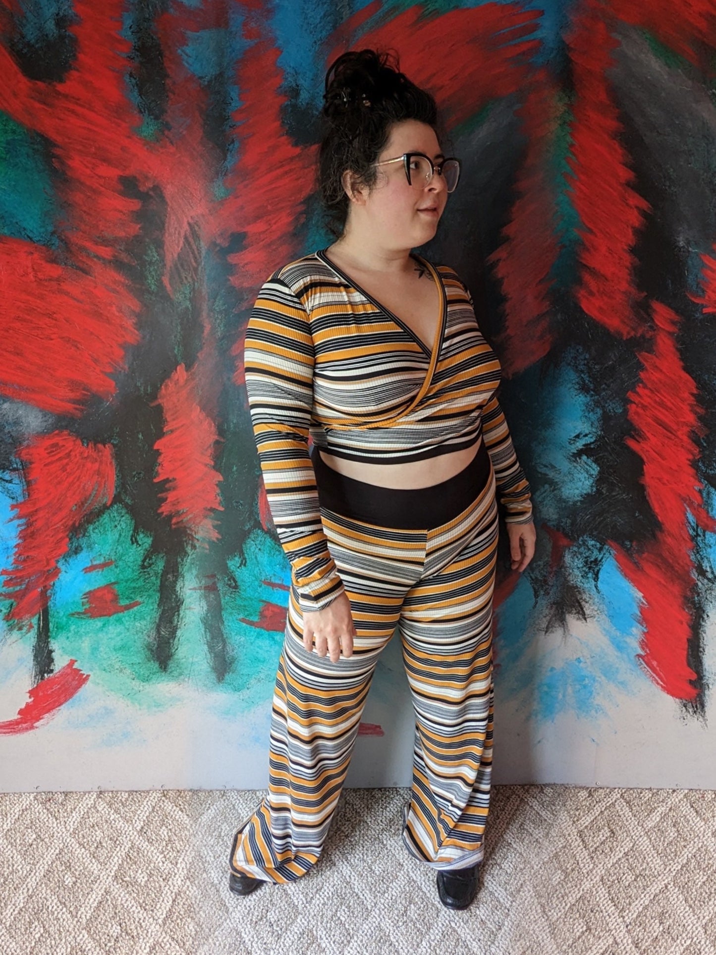 Faux Wrap Top