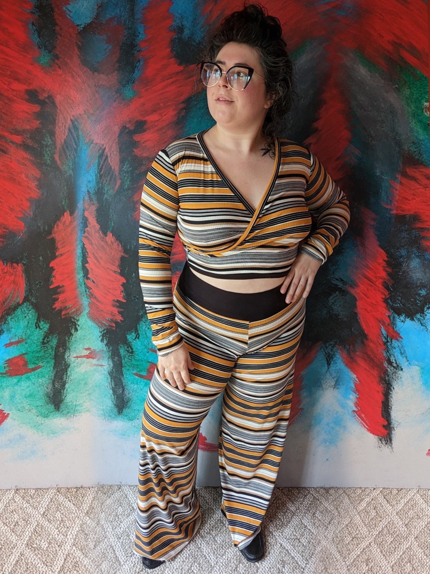 Faux Wrap Top