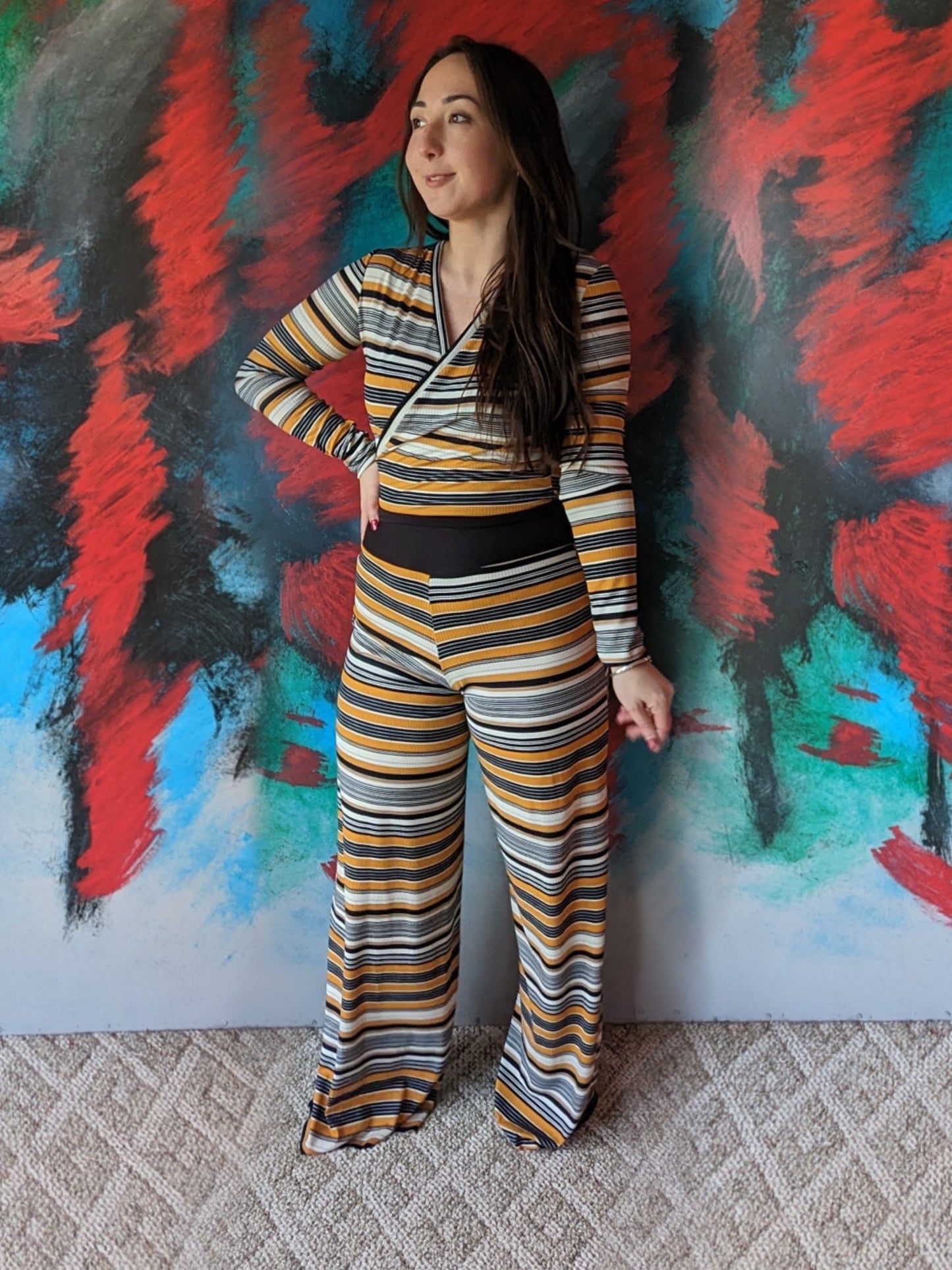Faux Wrap Top