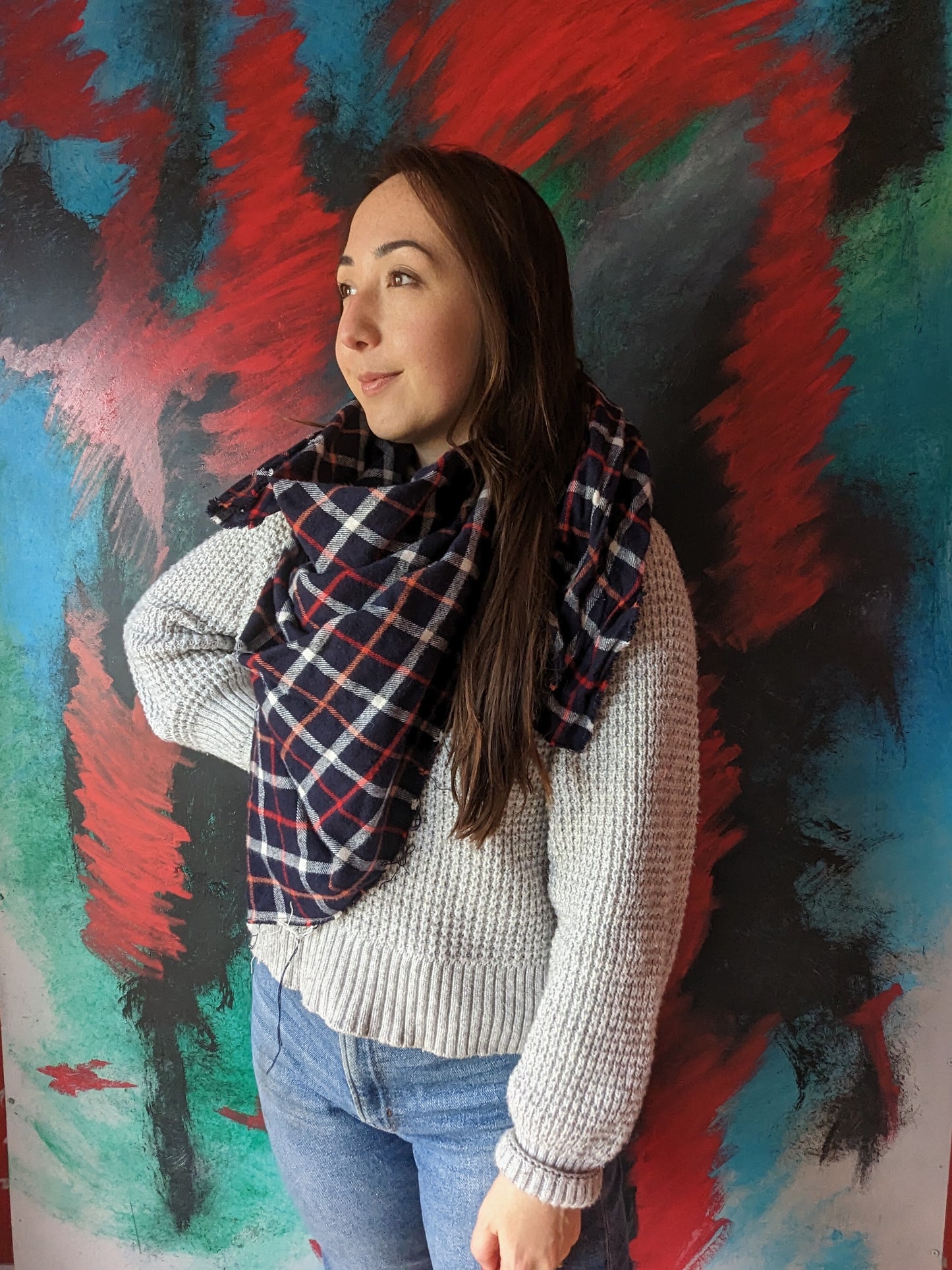 Cotton Flannel Scarf