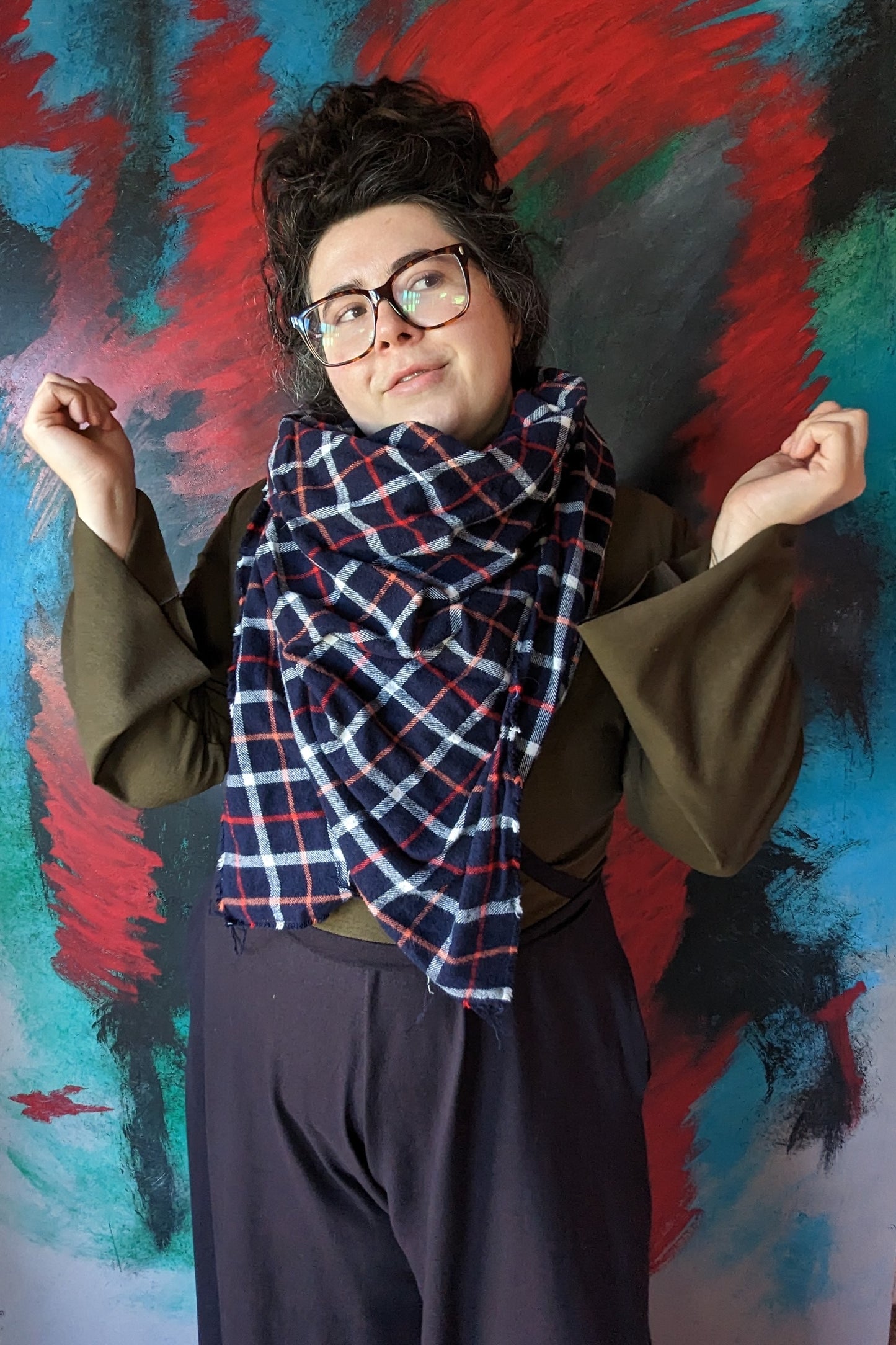 Cotton Flannel Scarf