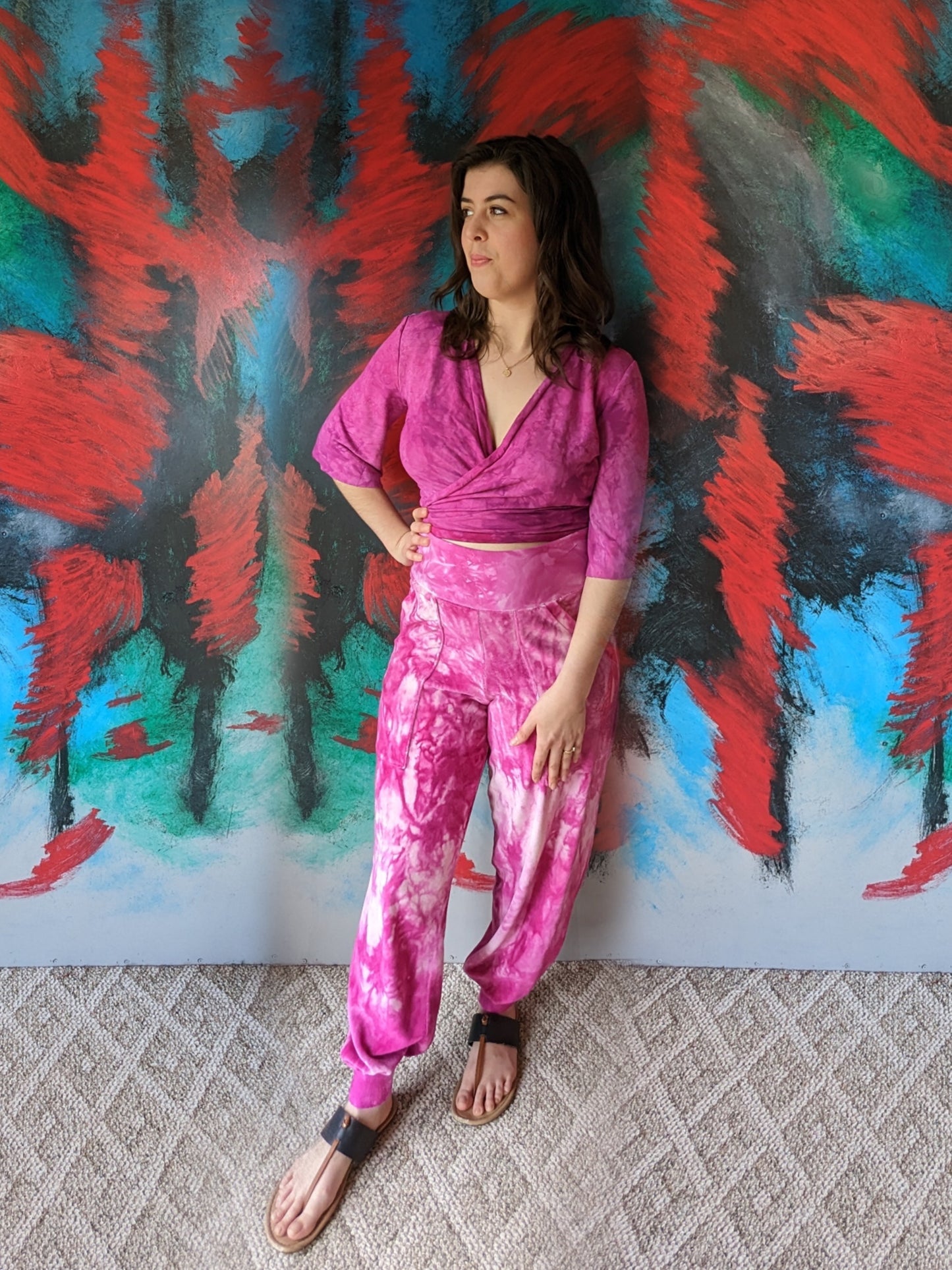 Faux Wrap Top