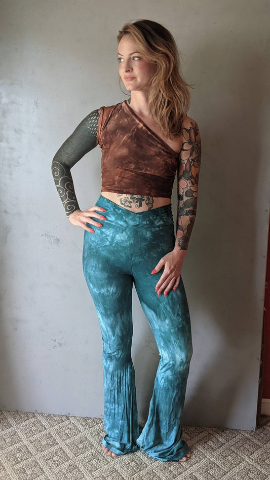 Made To Order High Waisted Flair Leggings
