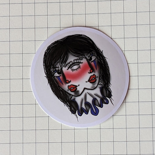 Clown Sticker